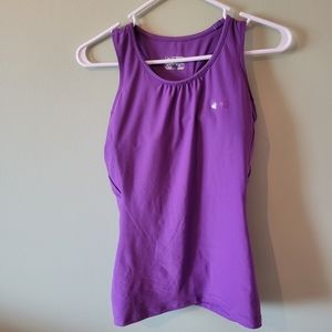Under armour fitted heat gear tank top size small